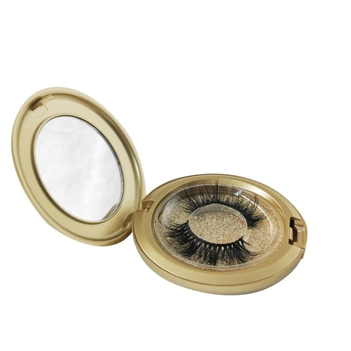 Aluminum round eyelash case-03