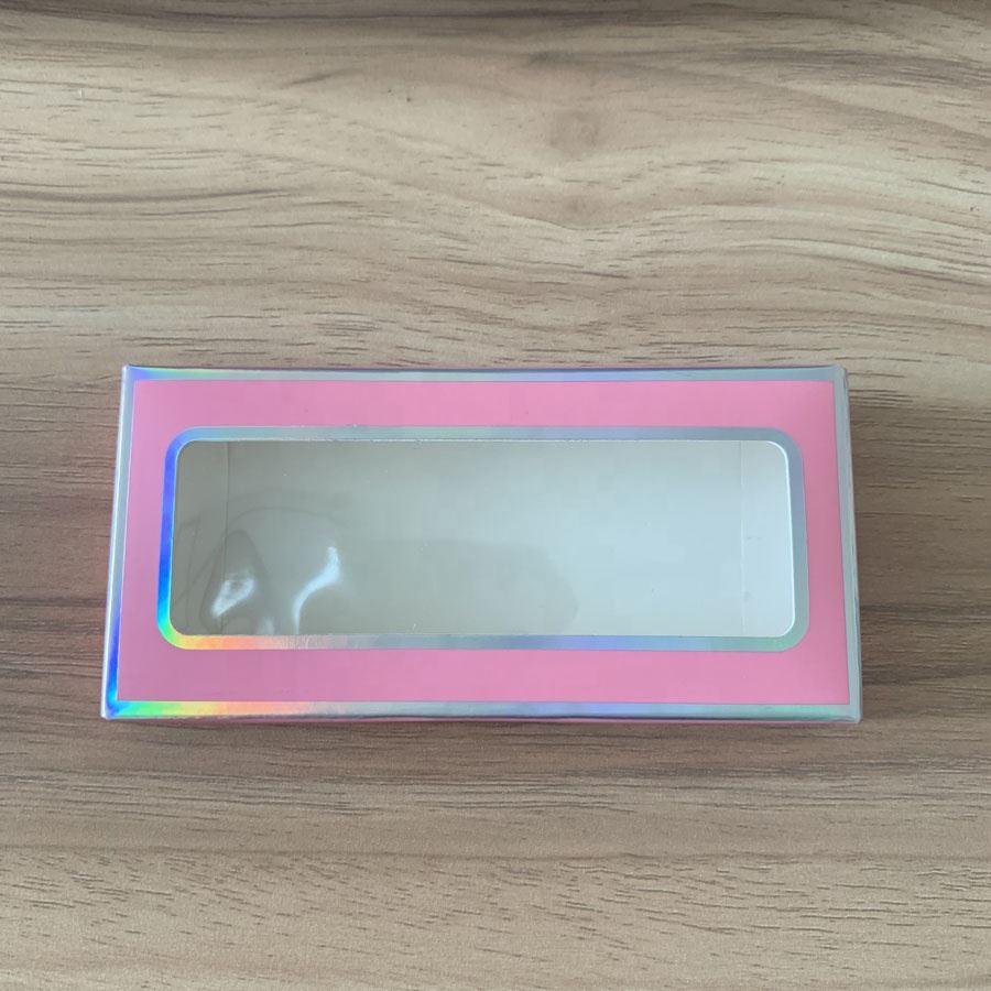 Rectangular paper box pink