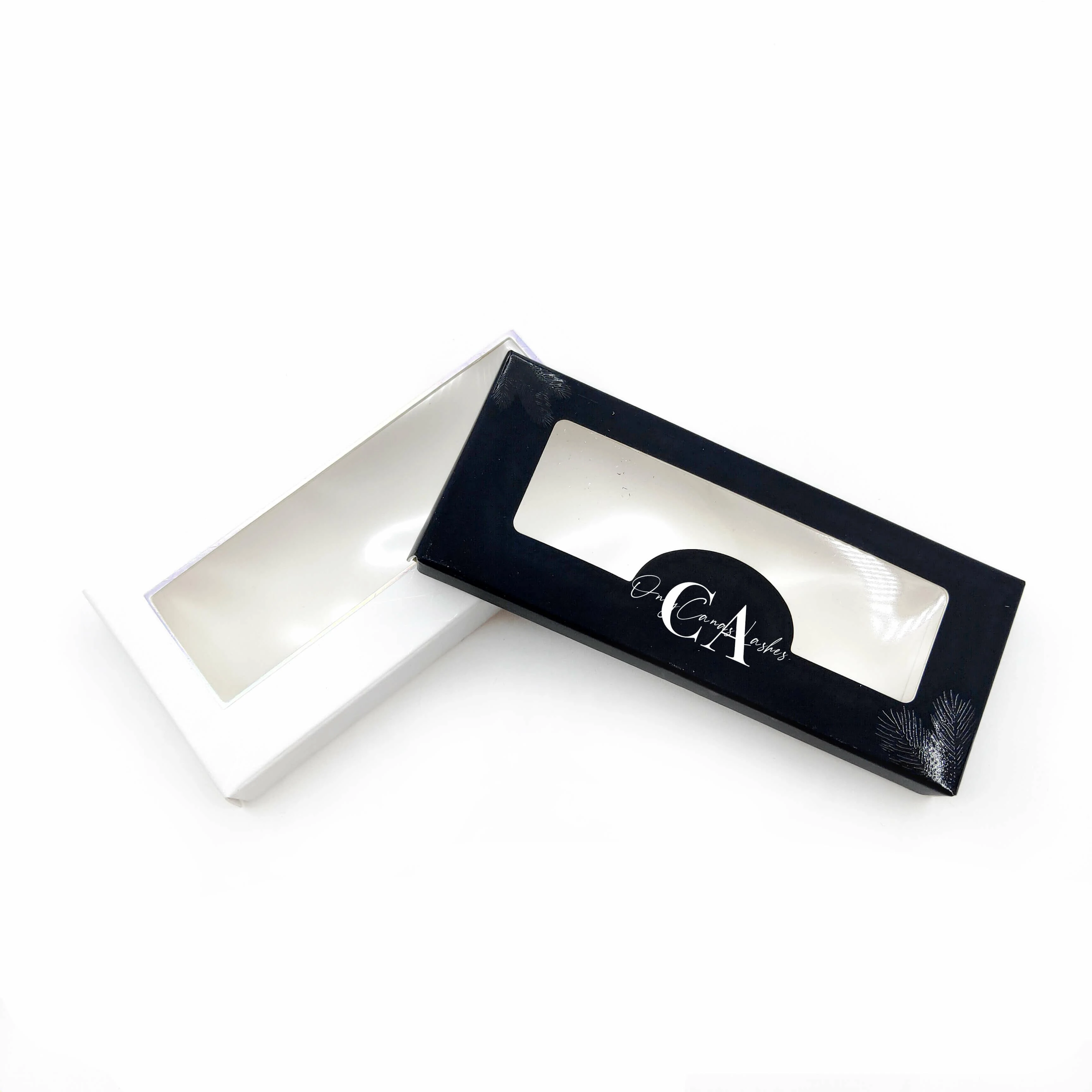 Rectangular Cardboardeyelash box With special-shaped Window 109x51x15,5.3g Rectangular Cardboardeyelash box With special-shaped Window 109x51x15,5.3g
