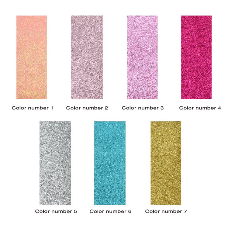Different color rectangular plastic eyelash package box bottom card