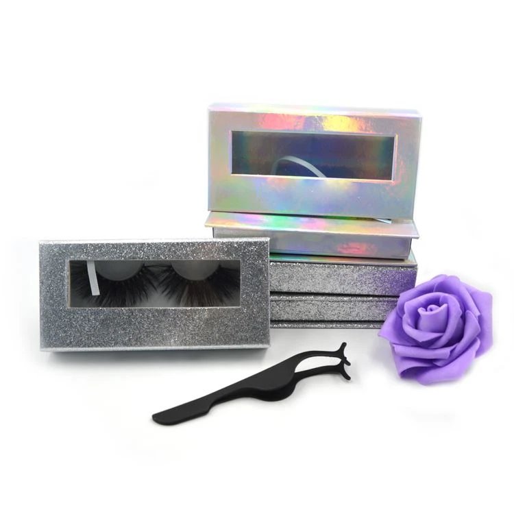 glitter rectanglar box with window-3