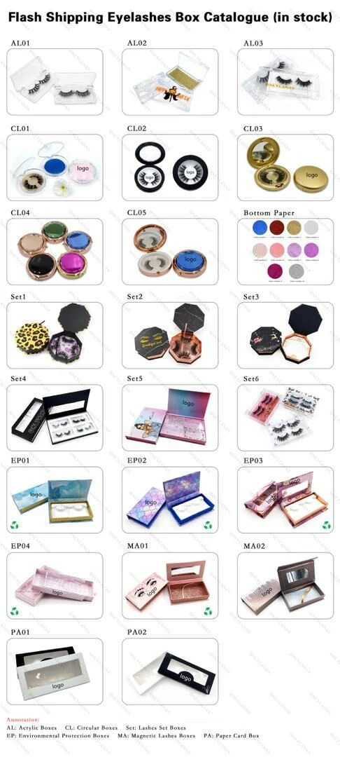 bulk custom lash box