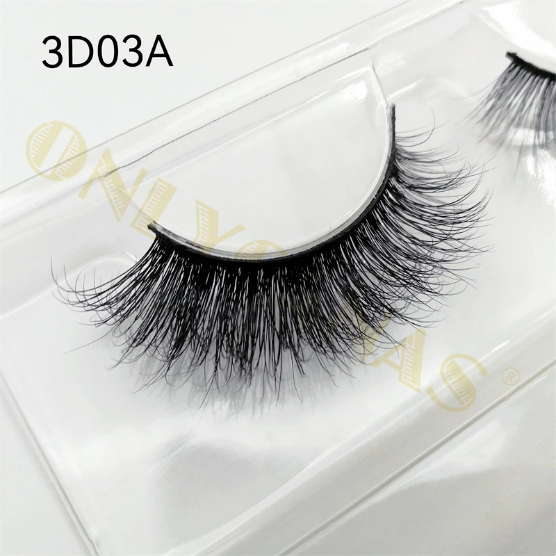 3D Mink Eyelashes Effect Layered Strip False Cotton Band Eyelash Vendor Wholesale Lash Vendors