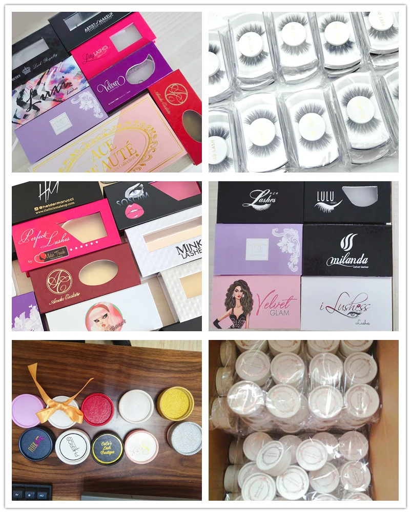 Packaging Lashes Custom Book Of 3D Mink Eyelash Customise Wholesale Lash Vendors