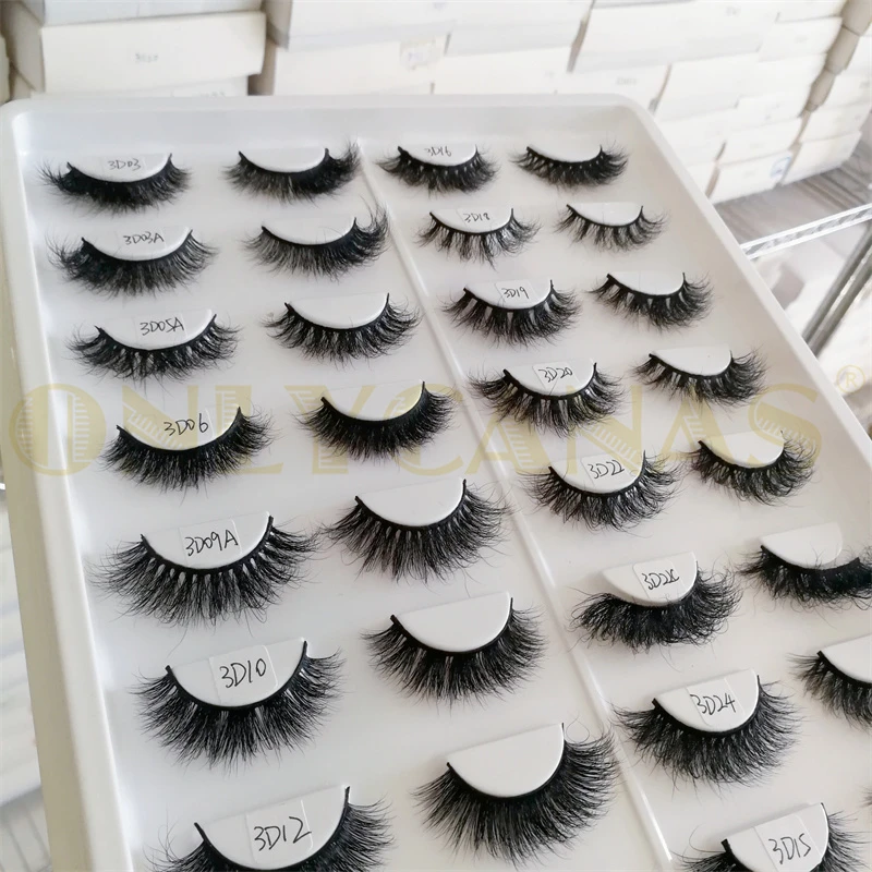 Mimi Washing Machine Thick Strip 3D Mink Lilac St Wispy Hybrid False Eyelash Magnetic Eyelashes Eye Lashes
