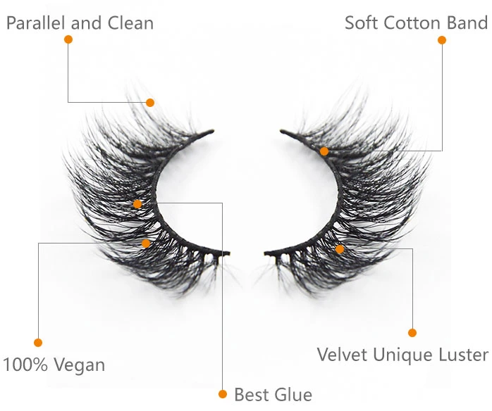 Lashes Eco Friendly 3 Pairs Silk Faux Mink Clear Band Eyelashes Wholesale Lashes Eco Friendly 3 Pairs Silk Faux Mink Clear Band Eyelashes Wholesale