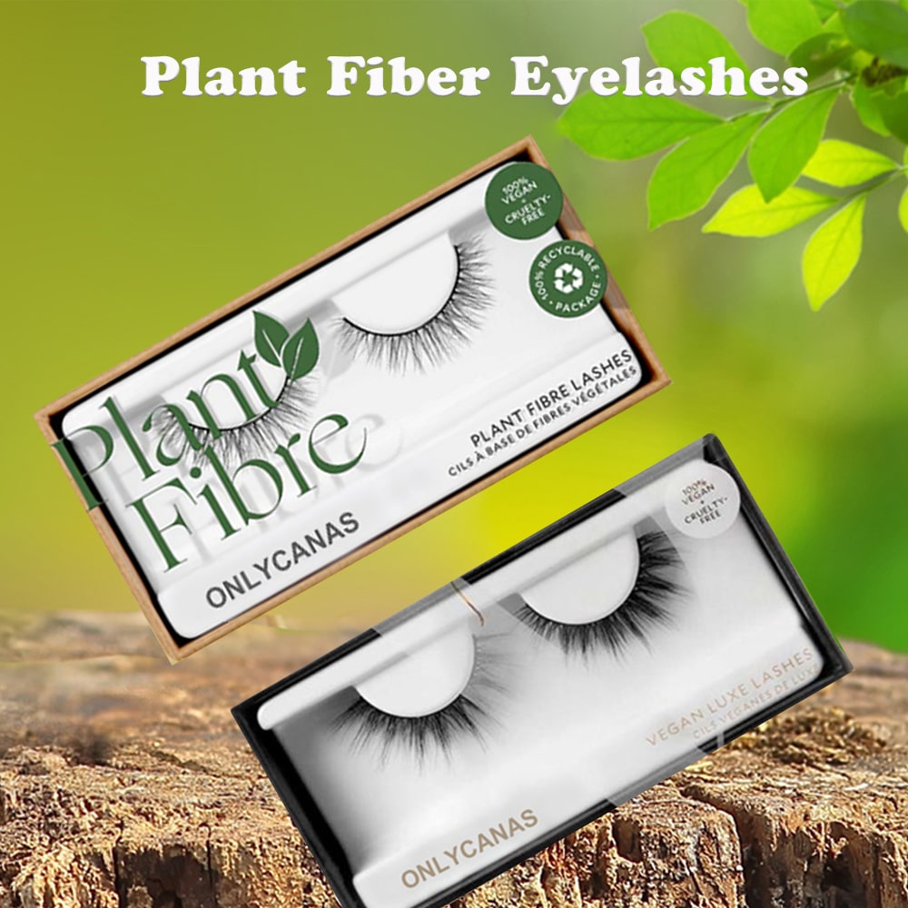 Plant fiber lashes