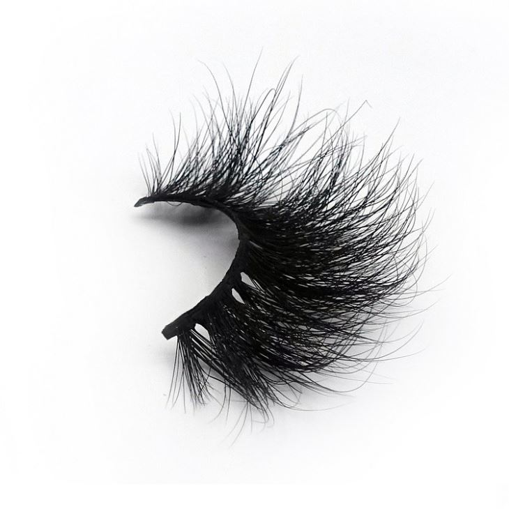 Mink Eyelash 25mm Strip 3D Private Label Individual Custom
