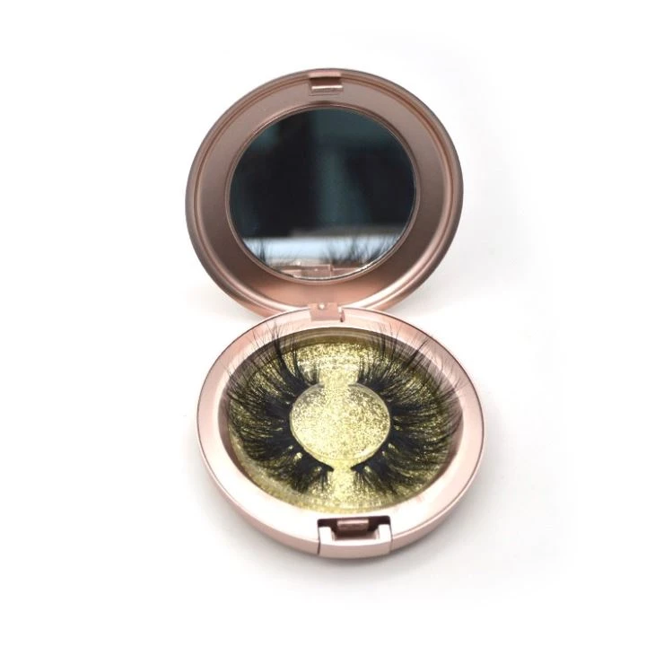 Mink Eyelash 25mm Strip 3D Private Label Individual Custom