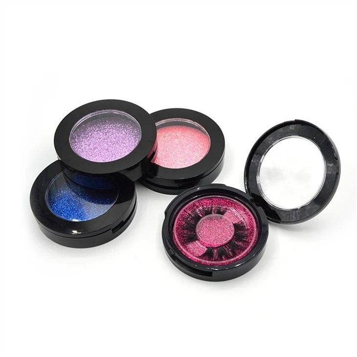 America Clear Round Mink False Eyelashes Boxes