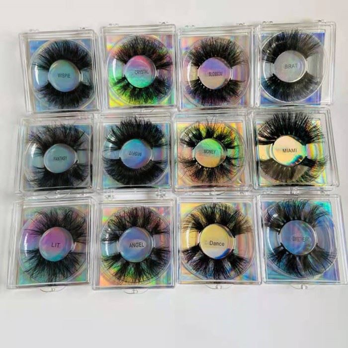 Custom Eyelash Packaging 25mm Mink