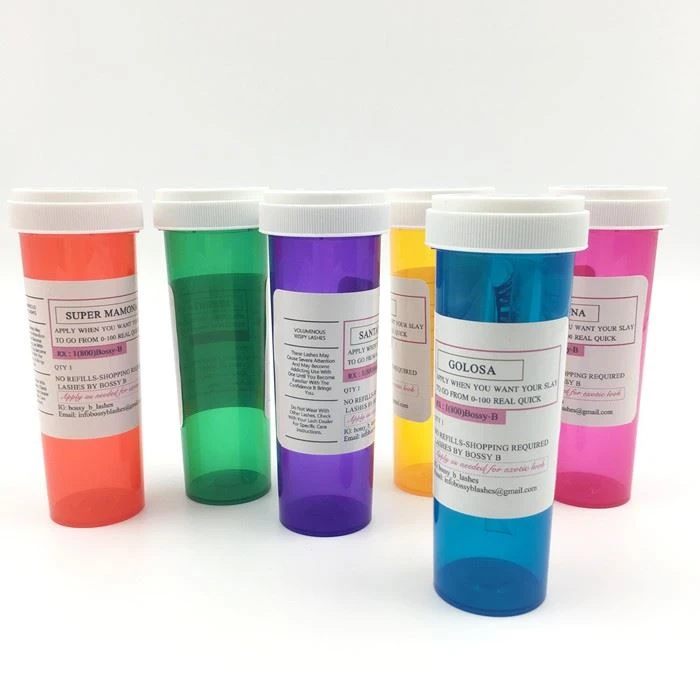 Tube Type Eyelash Box With Your Own Logo
