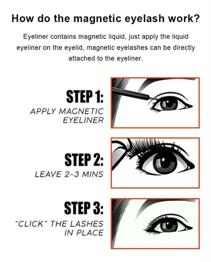 3d Wholesale Magnetic Eyelashes