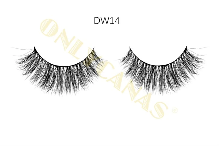 Bamboo Protein Fiber silk lashes vegan Fake Eyelashes