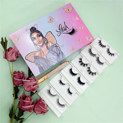 Private Label Graceful 3D Mink Lashes