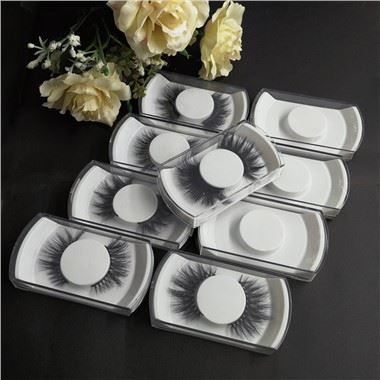 Wholesale Customized Mini Acrylic Hand Push Eyelash Pull Box